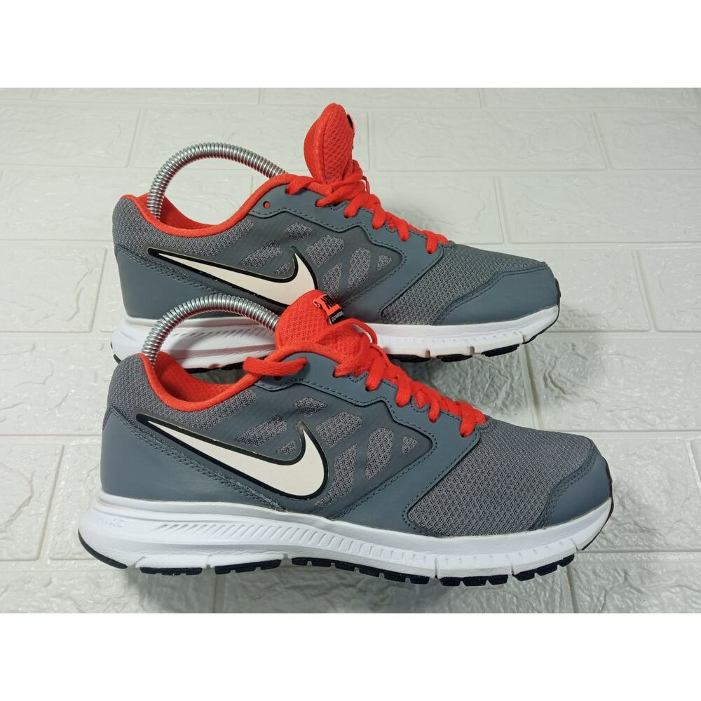 Nike Downshifter 6 Men’s Size 7 Gray/Orange 684652-005 Running Shoes Sneakers